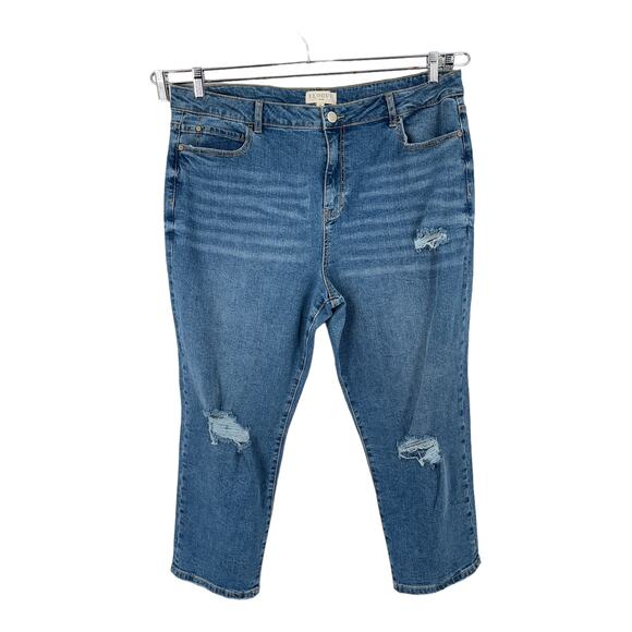 Eloquii Denim - Eloquii Jeans Classic Fit stretch denim Mom size 18